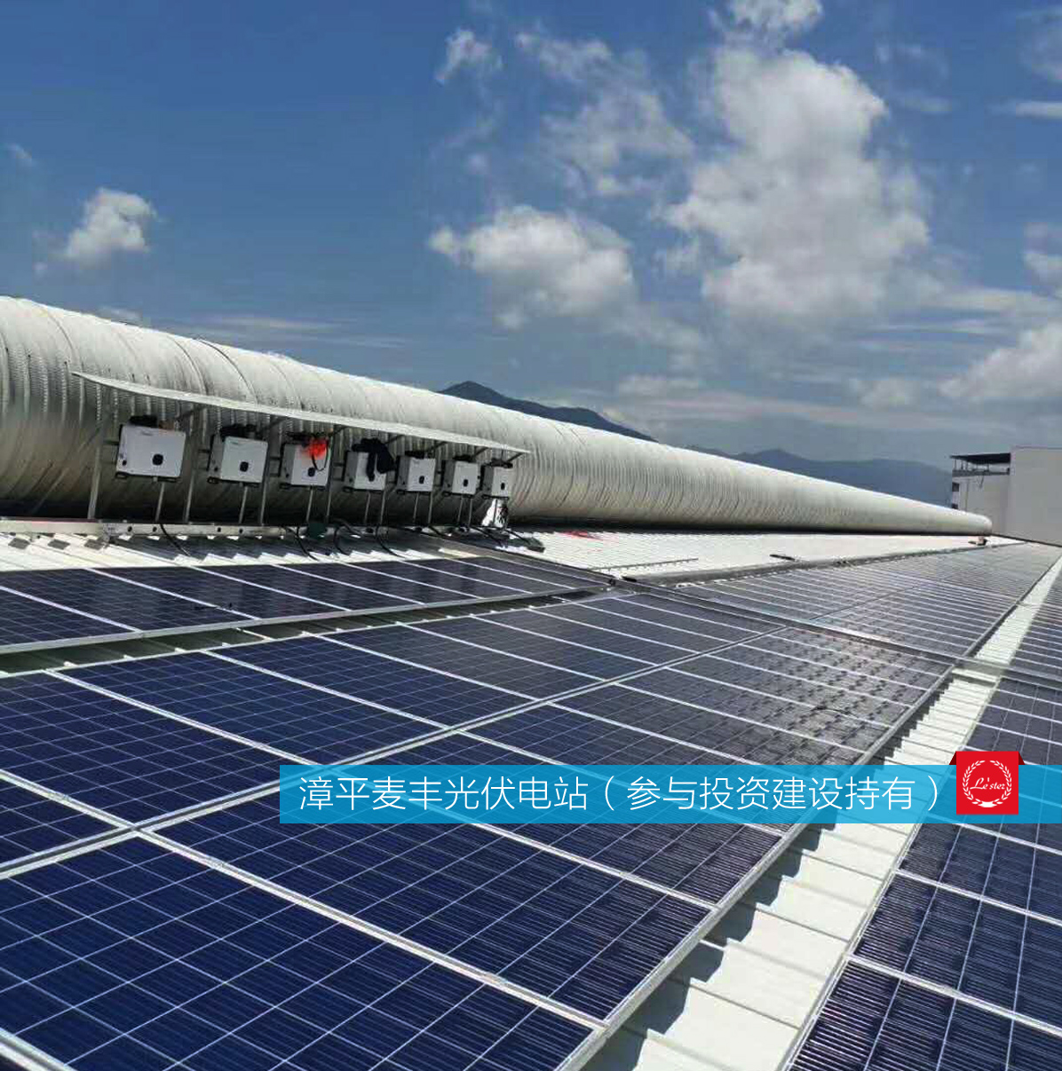 萊爾斯特參與投資建設(shè)持有的漳平麥豐光伏電站圖2