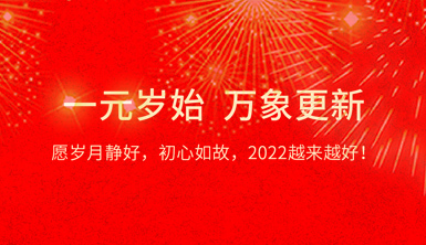 萊爾斯特祝大家2021元旦快樂！愿初心如故，2022越來越好！